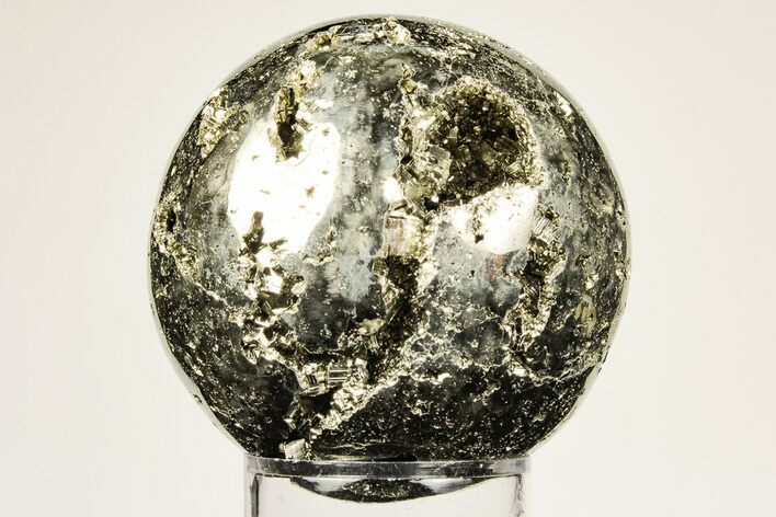 Polished Pyrite Sphere - Peru #193657